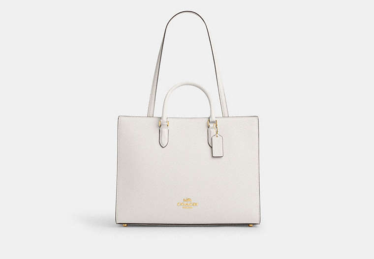 Coach Maggie Tote Bag Classic Gold/Chalk