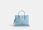 Coach Maggie Small Tote Bag - Gold/Azure