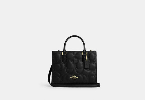 Coach Maggie Small Tote Bag - Gold/Black