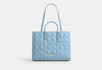 Coach Maggie Tote Bag Signature Leather - Gold/Azure