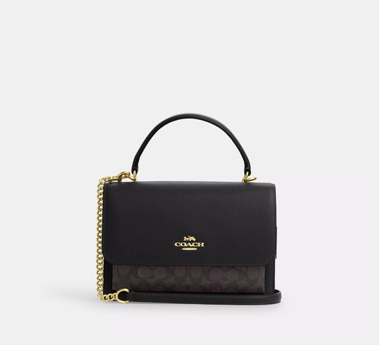 Klare Top Handle Bag In Signature Canvas