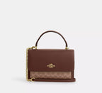 Klare Top Handle Bag In Signature Canvas