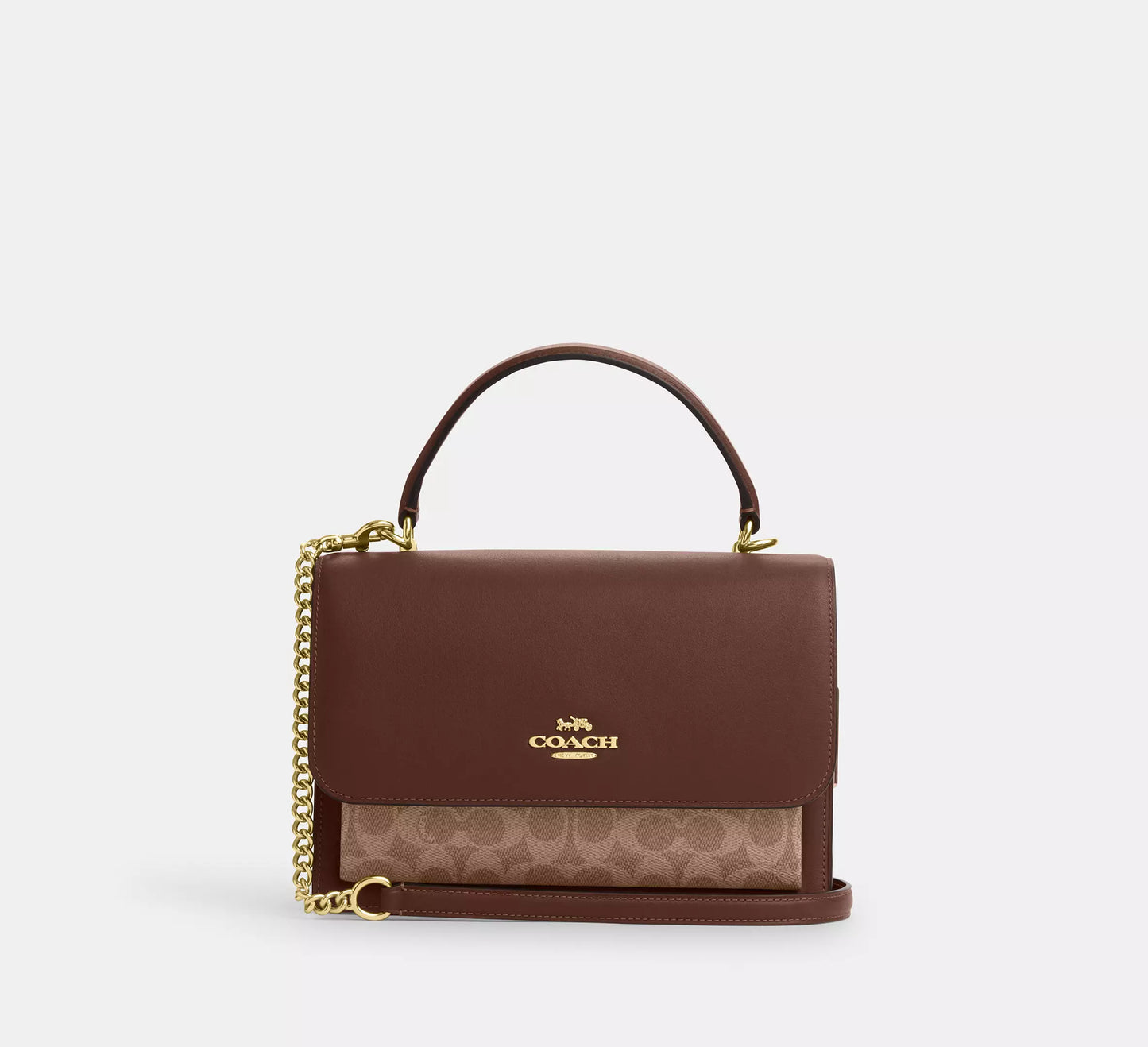 Klare Top Handle Bag In Signature Canvas