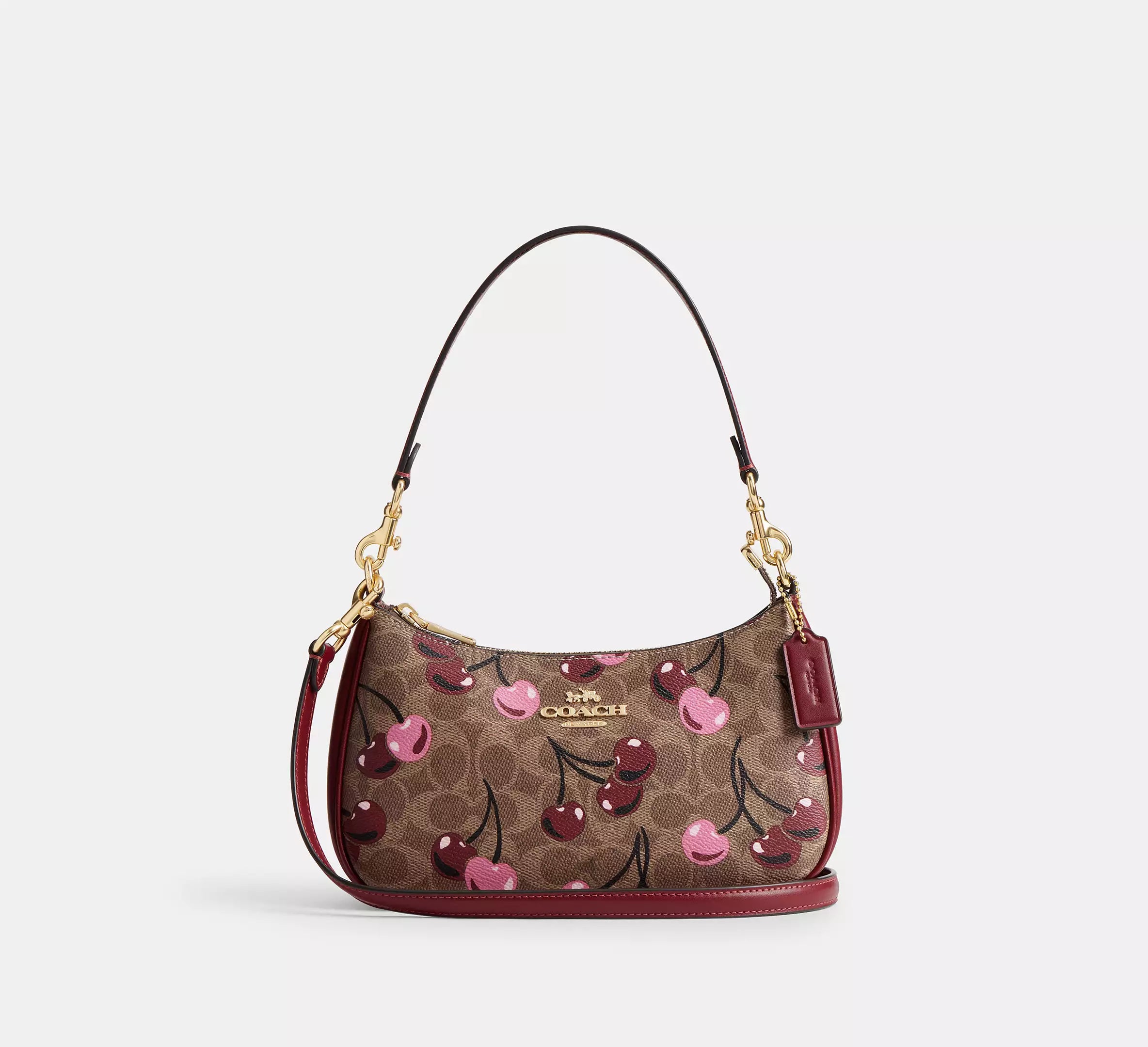 Coach Teri Shoulder Bag – Adjustable Strap Shoulder & Crossbody Style