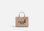 Coach Cargo Tote Bag 20 - Silver/Dark Natural