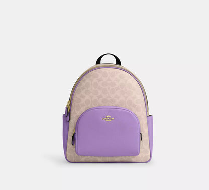 Mochila Coach Court en lona de la firma 