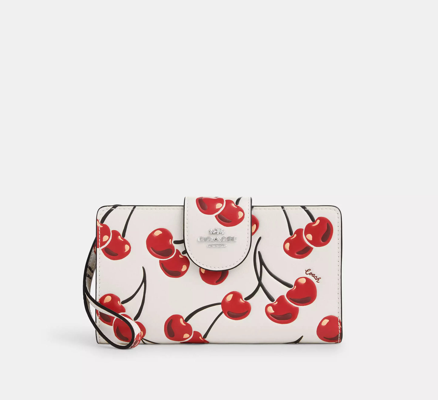 Coach Phone Wallet In Colorblock Signature Canvas