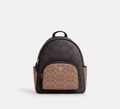 Mochila Coach Court en lona de la firma 