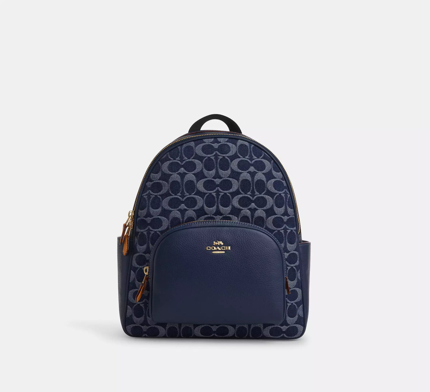Coach Court Backpack In Signature Canvas