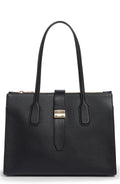 Furla Metropolis Leather Tote Bag - Black