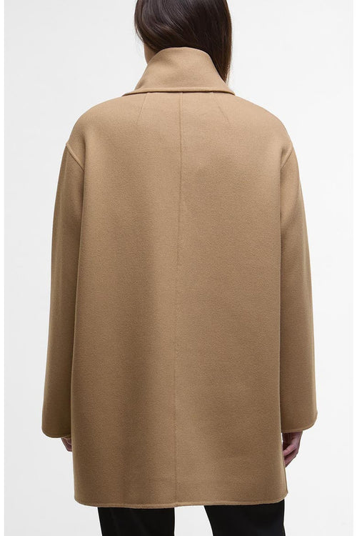 Barbour Women's Clementine Scarf Detail Wool Blend Coat