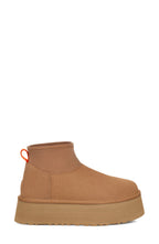 UGG Classic Mini Dipper Puffer Platform Boot - Amphora/Chestnut