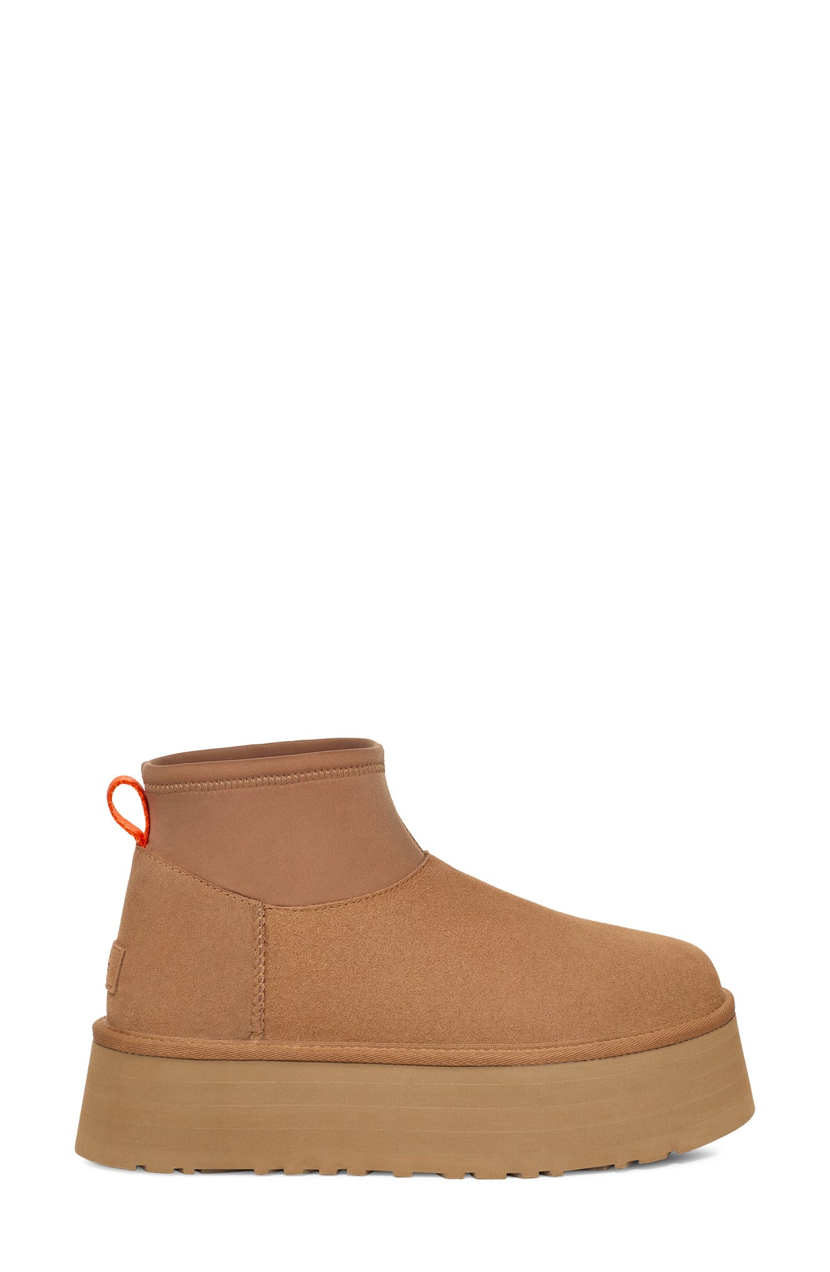 UGG Classic Mini Dipper Puffer Platform Boot - Amphora/Chestnut