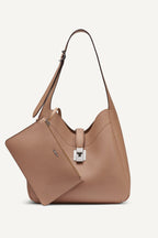 DKNY Daria Large Hobo Bag - Cappuccino