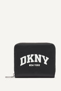 DKNY Hadlee Small Zip Around Wallet - Black