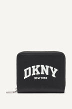 DKNY Hadlee Small Zip Around Wallet - Black