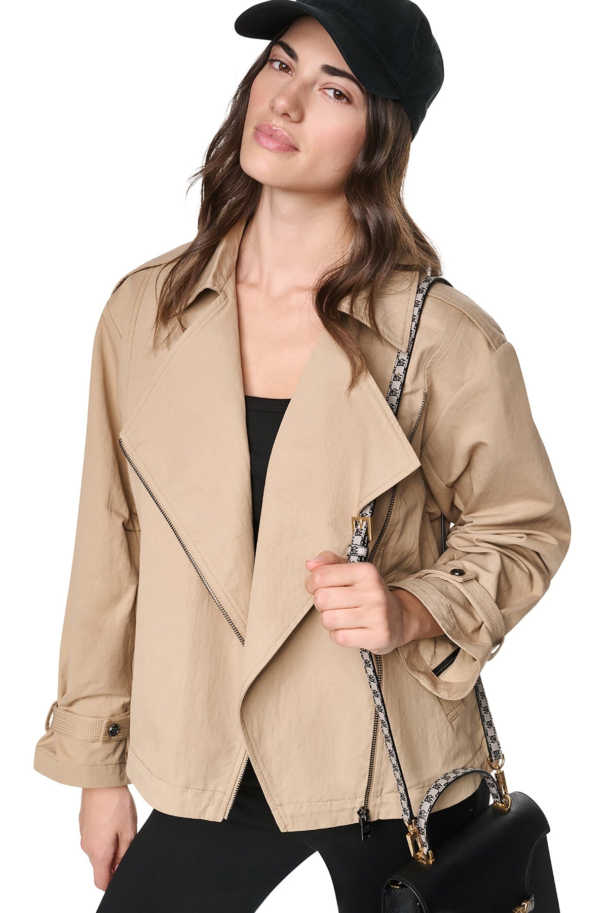 DKNY Women's Morningside Biker Jacket