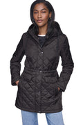DKNY Women's Quilted Anorak