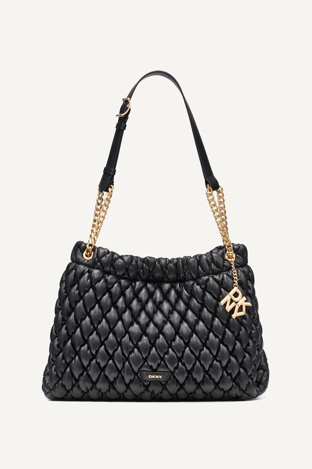 DKNY Raya Shoulder Bag - Black/Gold