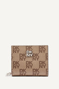 DKNY Sarah Bifold Zip Wallet - Chino/Cappuccino