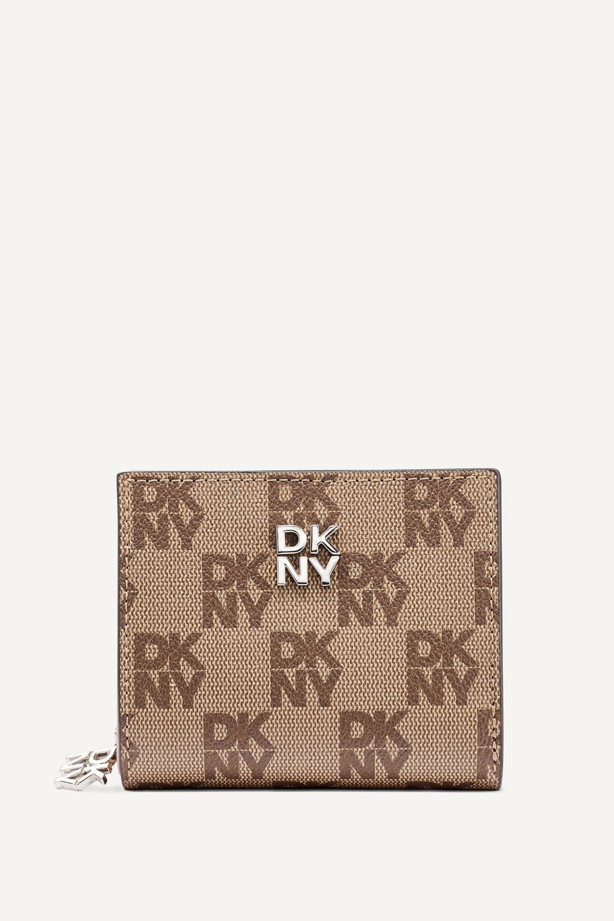 DKNY Sarah Bifold Zip Wallet - Chino/Cappuccino