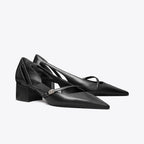 Tory Burch Double T Buckle D'Orsay Pump