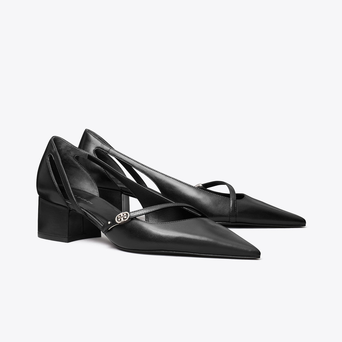 Tory Burch Double T Buckle D'Orsay Pump