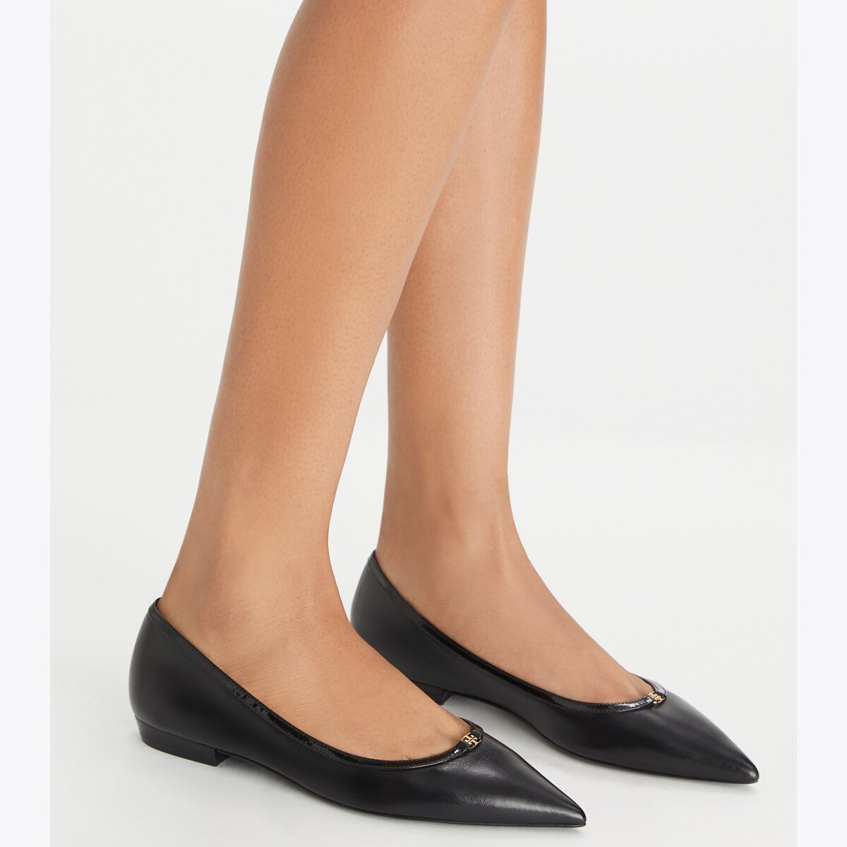 Tory Burch Double T Buckle Flat