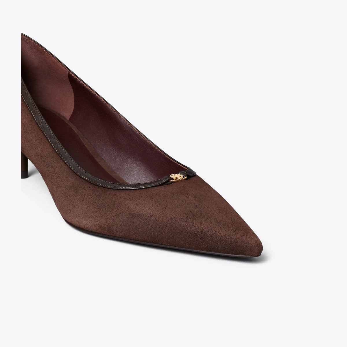 Tory Burch Double T Buckle Low-Heeled Pump