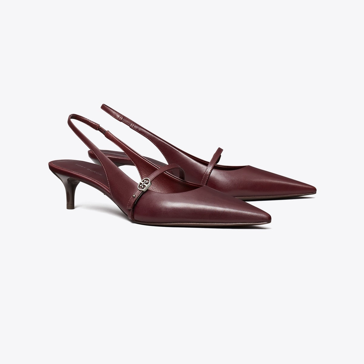 Tory Burch Double T Buckle Mary Jane Slingback