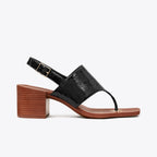 Tory Burch Double T Coin Heeled Sandal