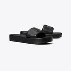 Tory Burch Double T Sport Platform Slide