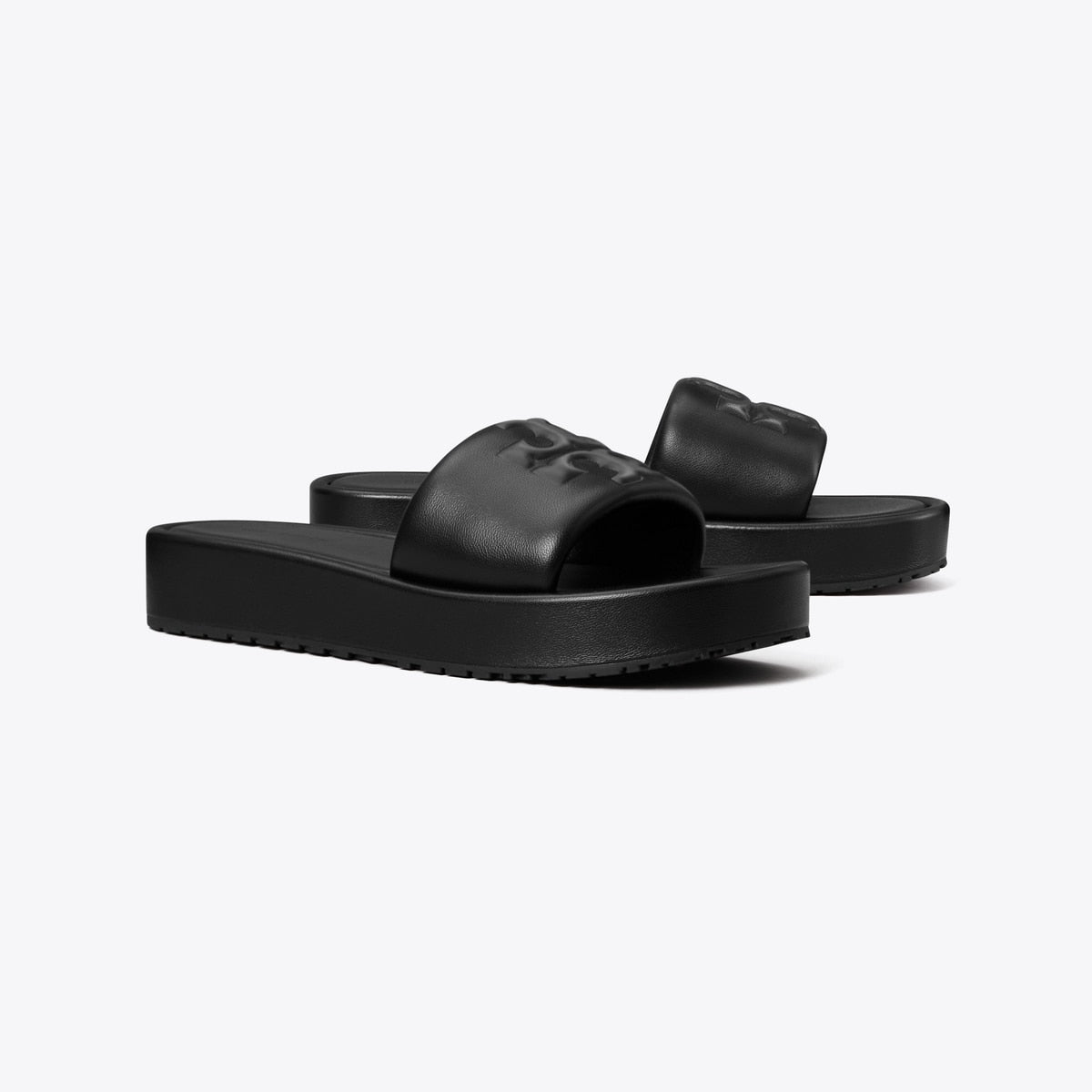Tory Burch Double T Sport Platform Slide