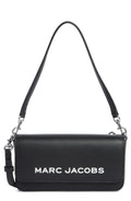 Marc Jacobs The Mini Leather Crossbody Bag - Black