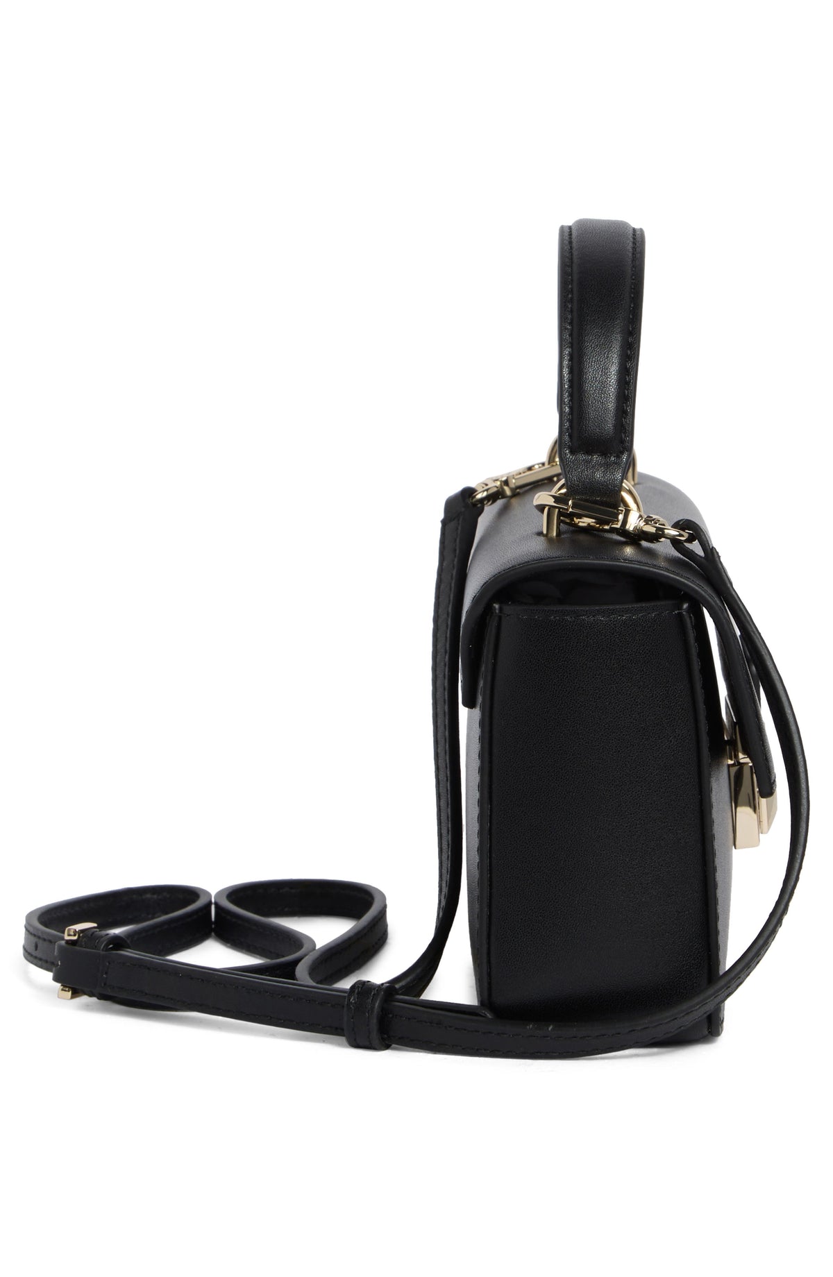 Furla Venere Micro Top Handle Bag Black