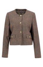 Barbour Corina Houndstooth Wool Jacket