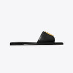 Eleanor Slide - Perfect Black / Gold