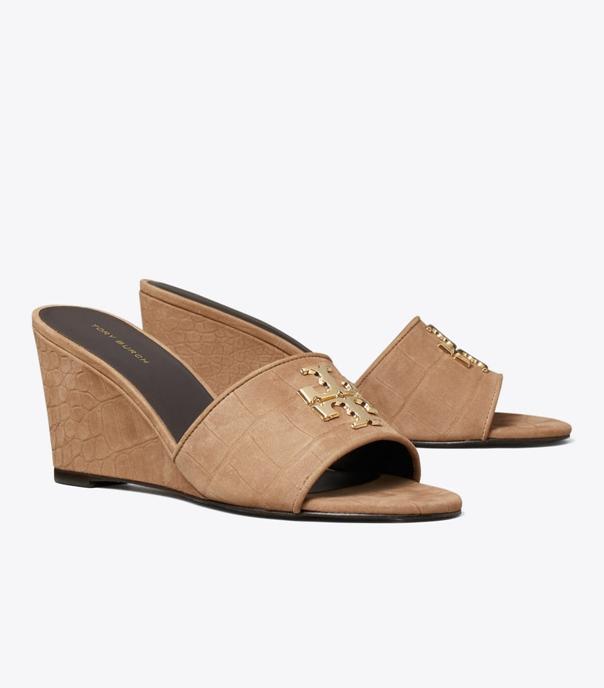 Everly Wedge 75mm - Brazil Nut