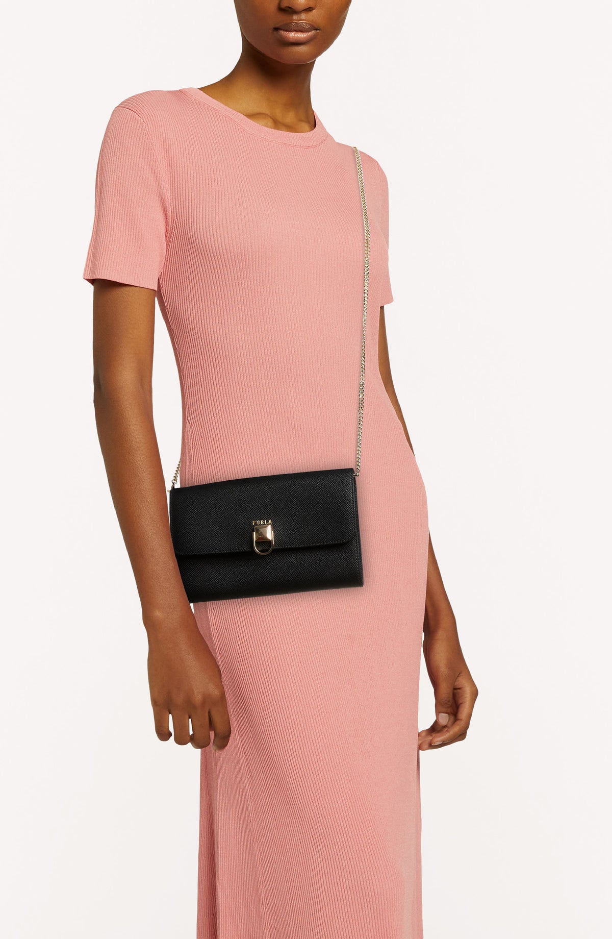 Furla Circle XL Crossbody Bag - Black