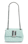 Karl Lagerfeld Lafayette Quilted Crossbody Bag, Fresh Mint