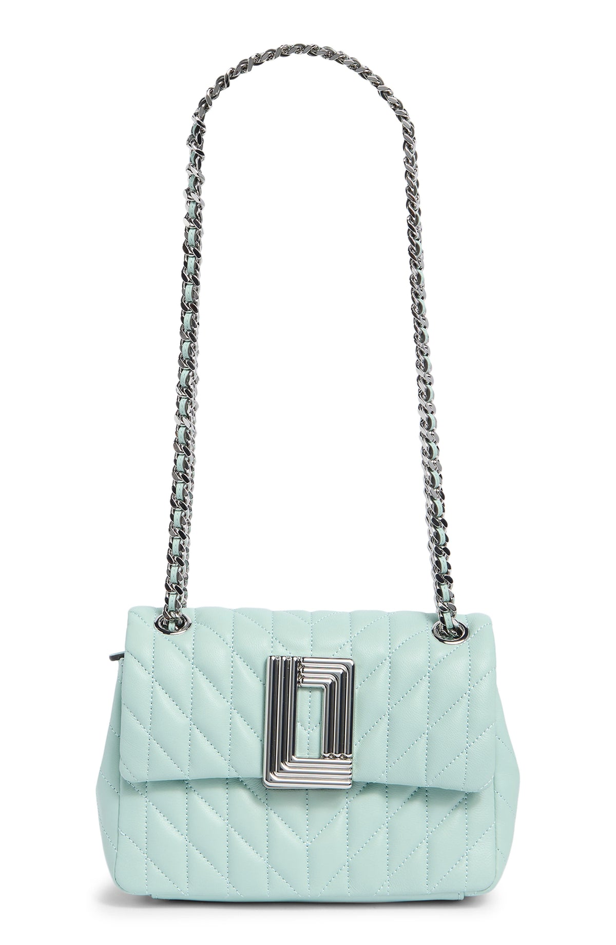 Karl Lagerfeld Lafayette Quilted Crossbody Bag, Fresh Mint