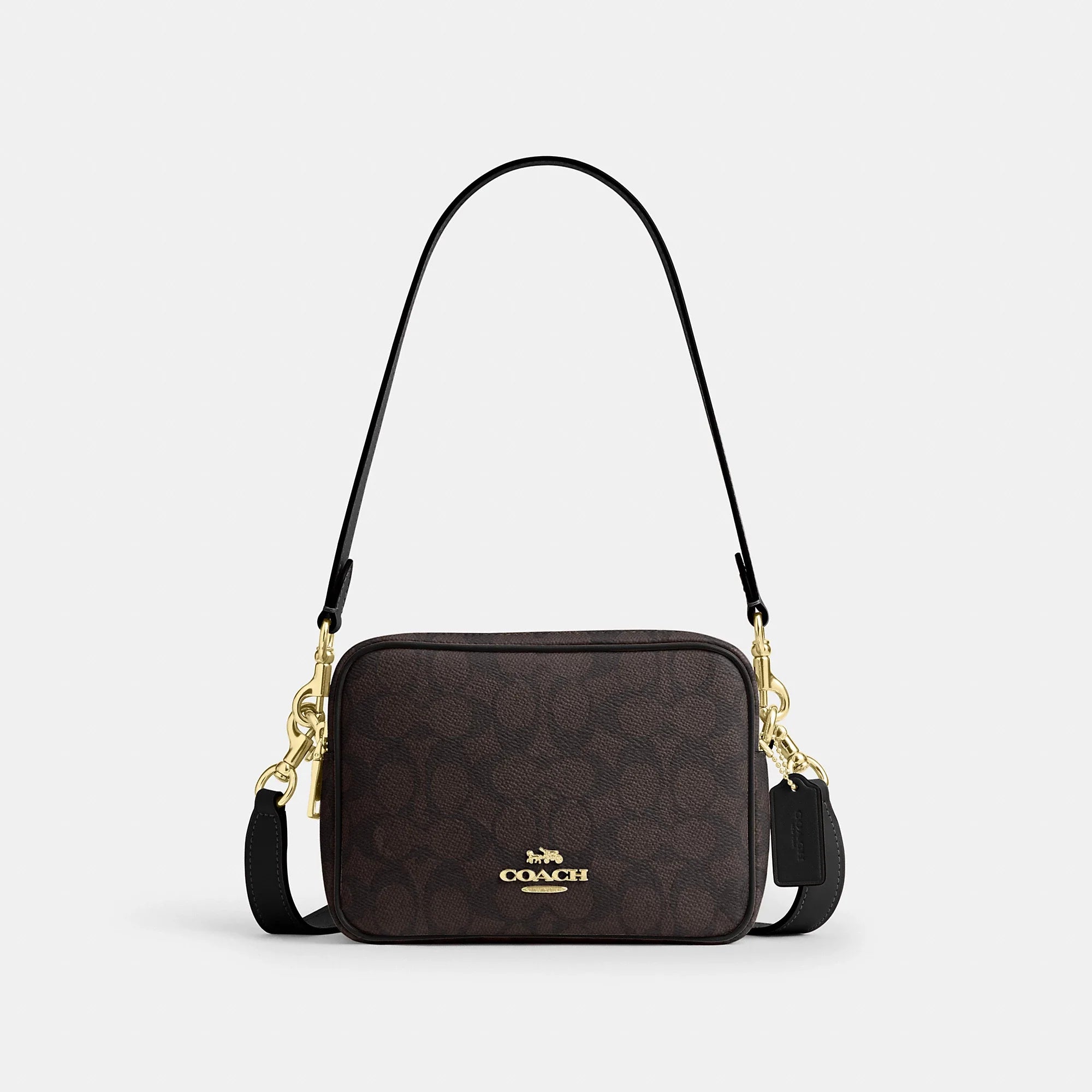 Coach Mini Carey Crossbody Bag Signature Canvas
