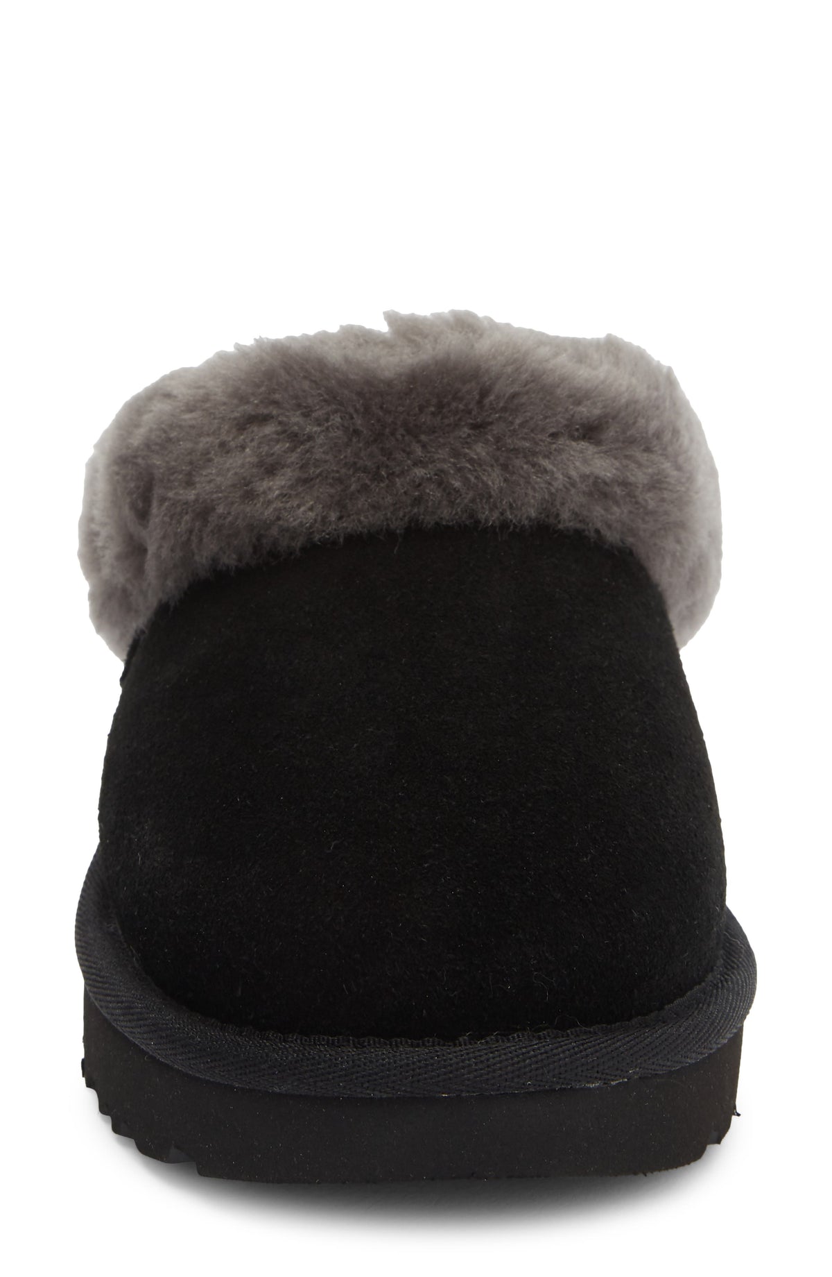 UGG Clugette Genuine Shearling Clog - Black