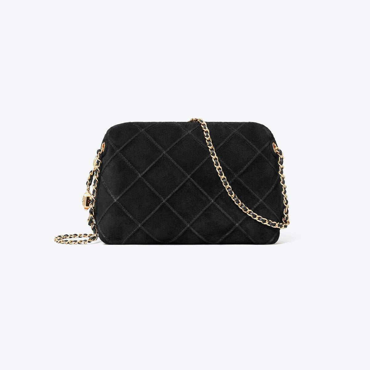 Tory Burch Fleming Soft Suede Crossbody Bag