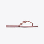 Gemini Link Jelly Flip-Flop - Light Mauve