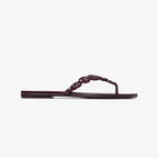 Gemini Link Jelly Flip-Flop - Dark Carmine