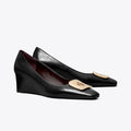 Georgia Wedge - Perfect Black