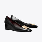 Georgia Wedge - Perfect Black