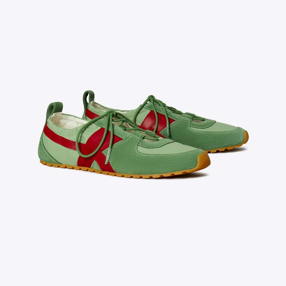 Hank Ballet Sneaker - Olive / Tory Red / Olive