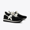 Hank Wedge Sneaker - Black / New Ivory / Titanium White